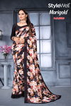 Marigold Stylewell  Exclusive Digital Print Sarees Wholesale Shop In Surat
